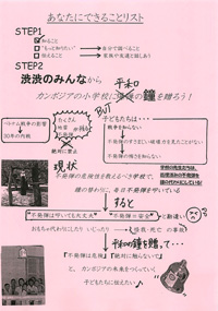 カンボジアの小学校に平和の鐘を贈ろう!